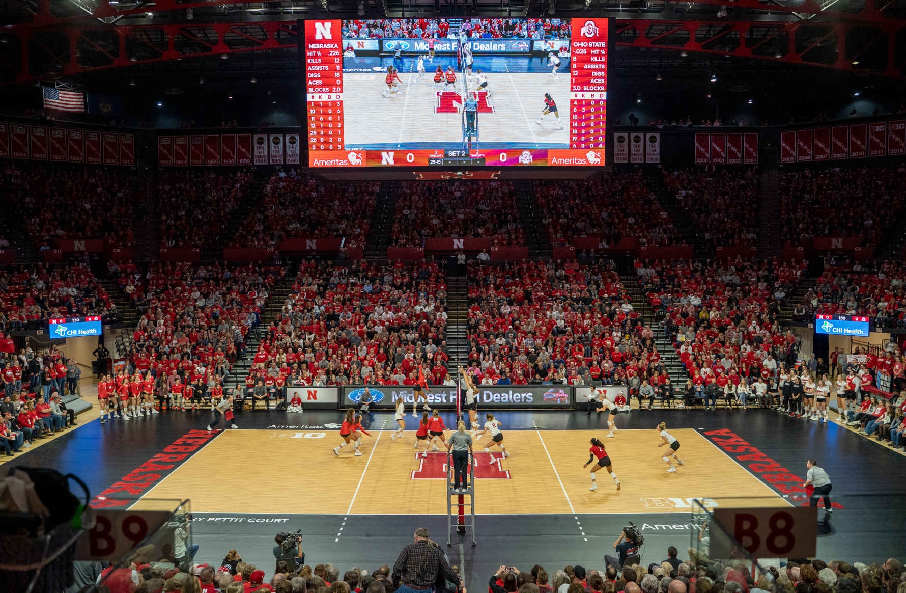 Nebraska Volleyball vs. Ohio State Photo No. 9